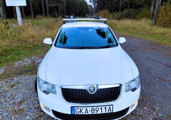 Skoda Superb cena 19800 przebieg: 335000, rok produkcji 2013 z Kartuzy małe 436